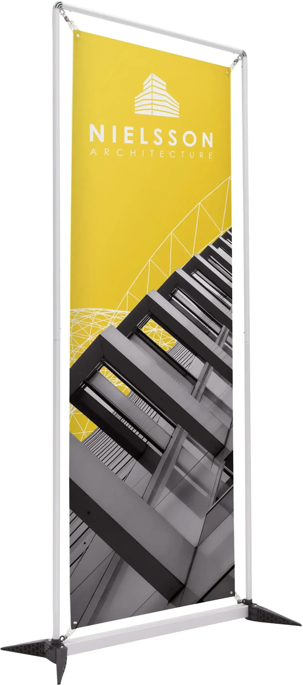 3.5' FrameWorx Banner Display Kit (Single-Sided, No-Curl Opaque Fabric) — view 2