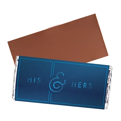 3.5 oz Foil-Wrapped Belgian Chocolate Bar — view 2