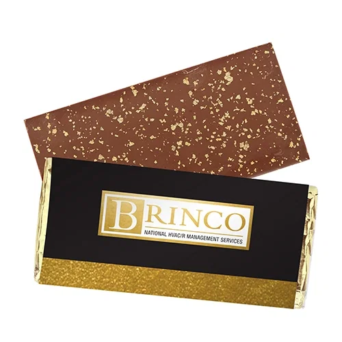 3.5 oz Foil-Wrapped Belgian Chocolate Bar — view 3