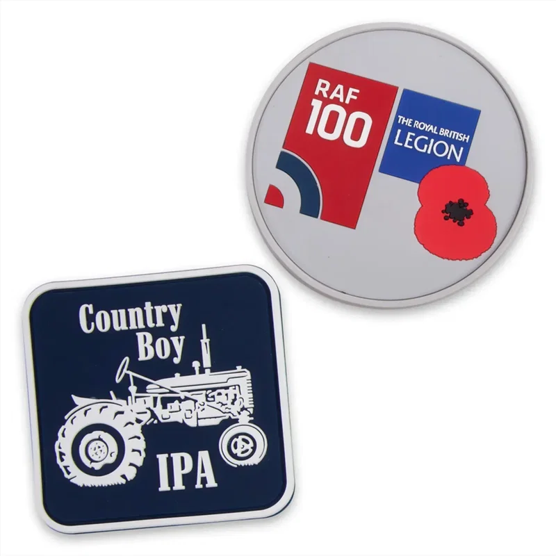 Custom PVC Coasters — view 3