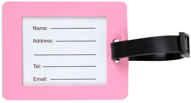 Personalized PVC Luggage Tags — view 4