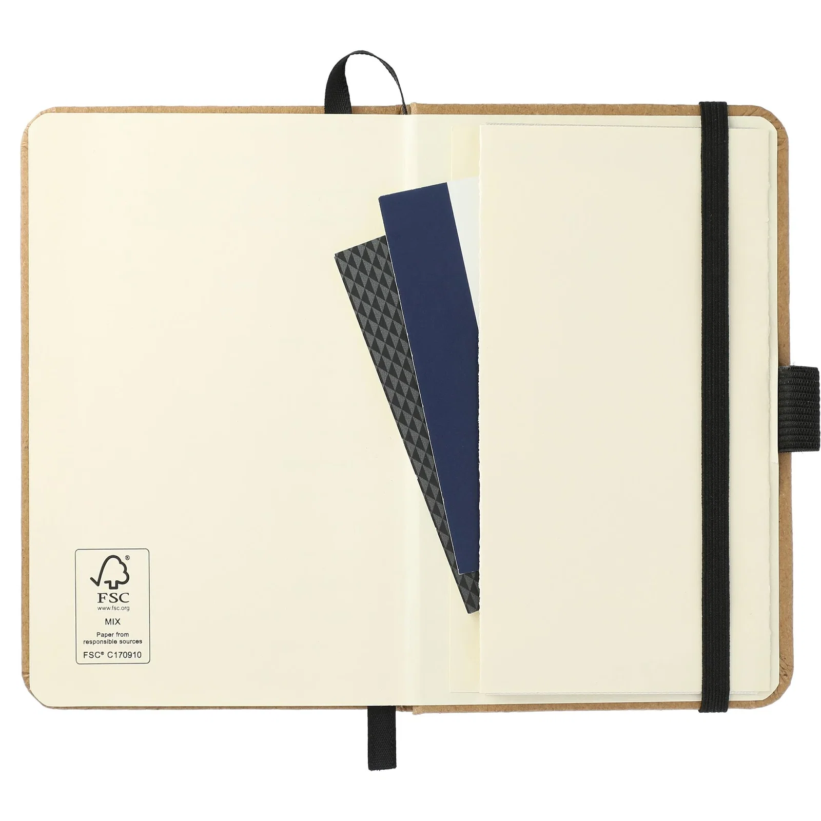Personalized FSC Mix Pocket Bound JournalBook - 3.5" x 5.5" — view 11