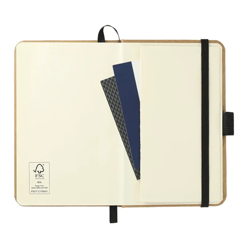 Personalized FSC Mix Pocket Bound JournalBook - 3.5" x 5.5" — view 4