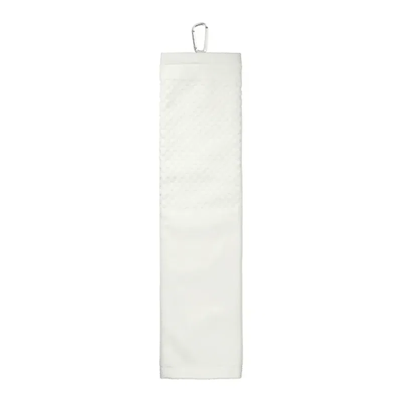Custom Embroidered Scrubber Golf Towel - 3.5lb./doz. 5.25x22in — view 2