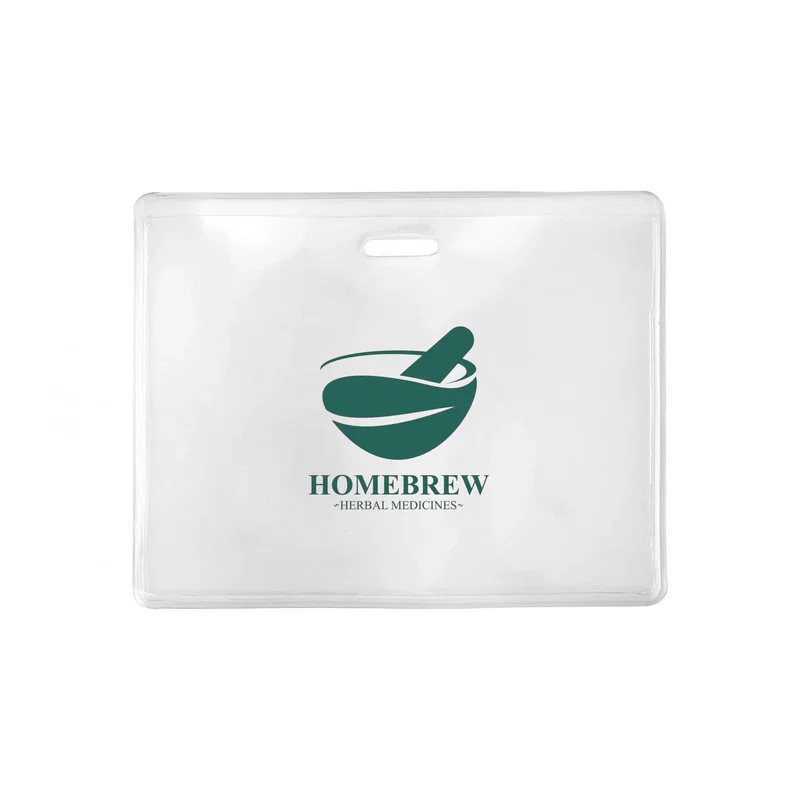Custom Frosted Back Proximity Card Holder — view 1