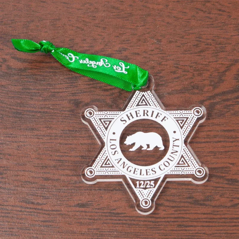 Custom Laser Etched Acrylic Ornaments — view 4