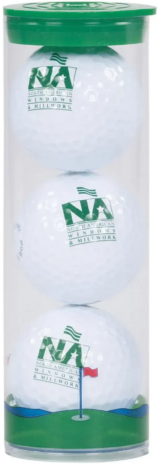 Custom Logo Golf Ball Tube — view 2