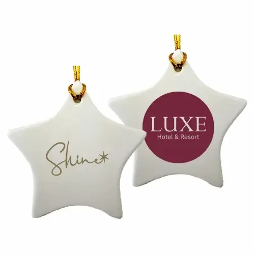 Logo Ceramic Ornament  — view 6