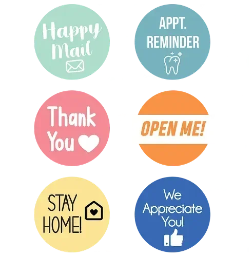 Branded Circle Labels
