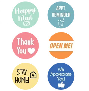 Branded Circle Labels