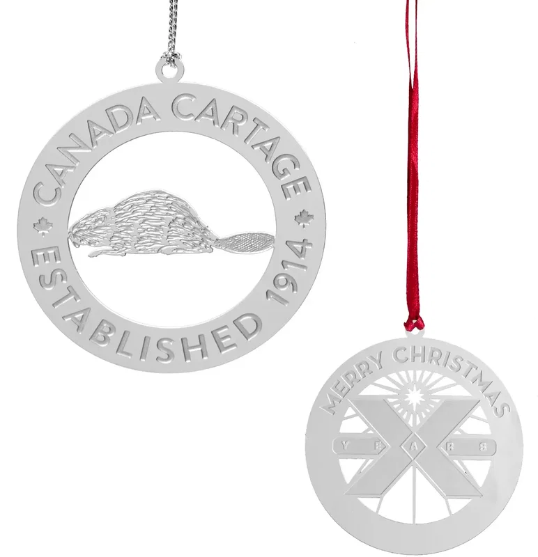 Custom-Branded Etched Ornaments — view 2