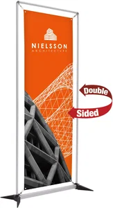 3.5' FrameWorx Banner Display Kit (Single-Sided, 13 oz. Smooth Scrim Vinyl)