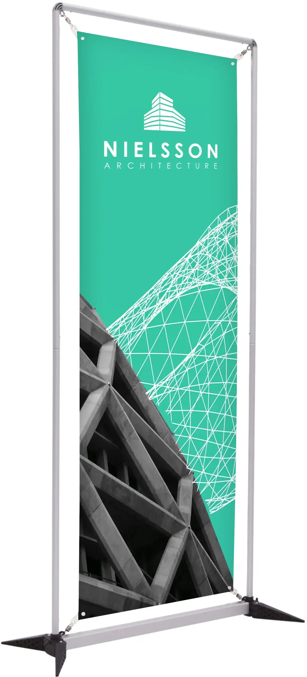 3' FrameWorx Banner Display Kit (Single-Sided, 13 oz. Smooth Vinyl) — view 3