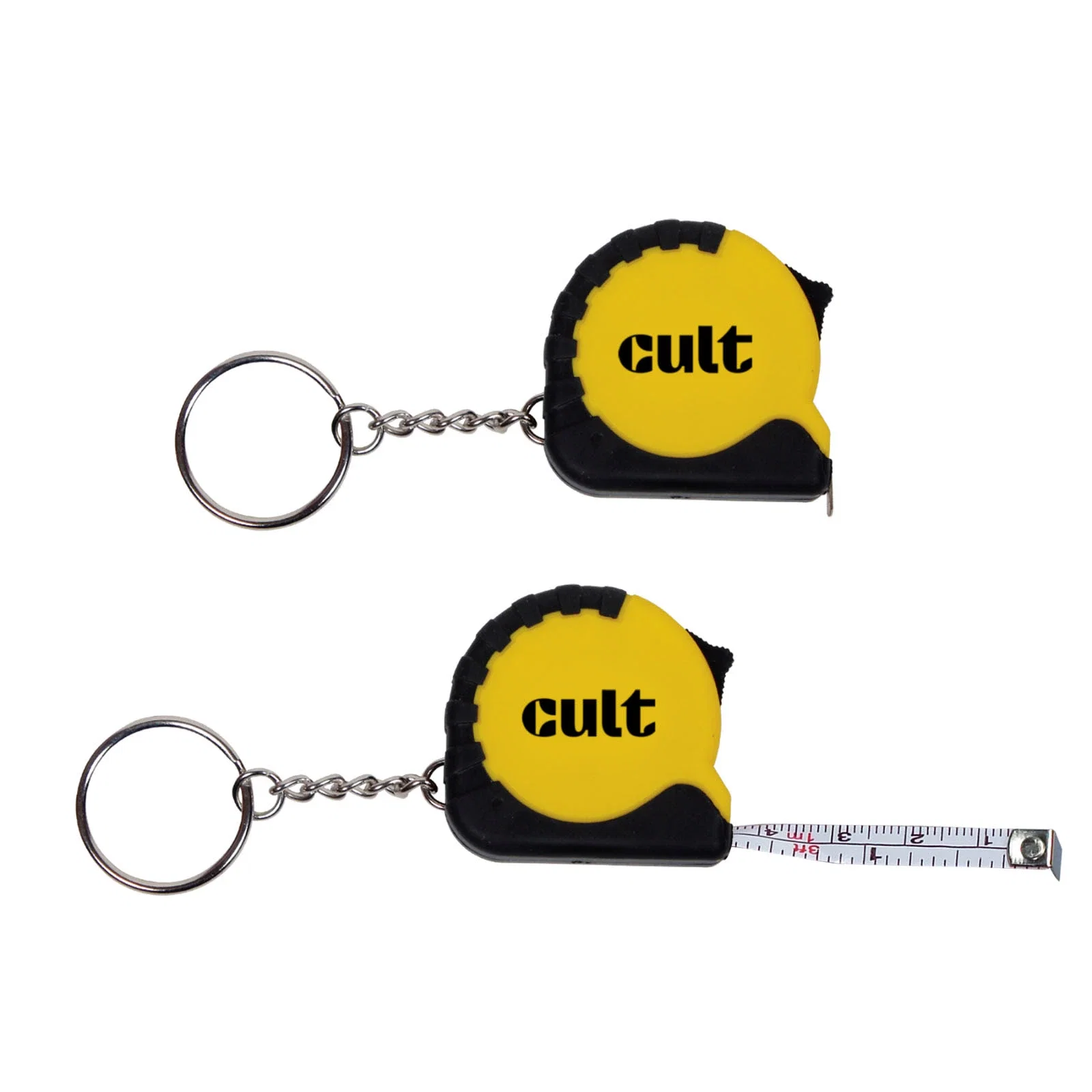 3 ft Tape Measure Key Chain — view 2