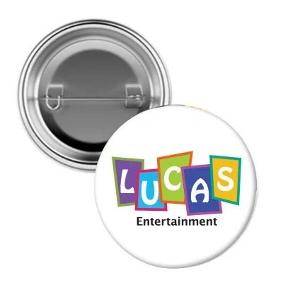 - 3" Full Color Pin Back Button