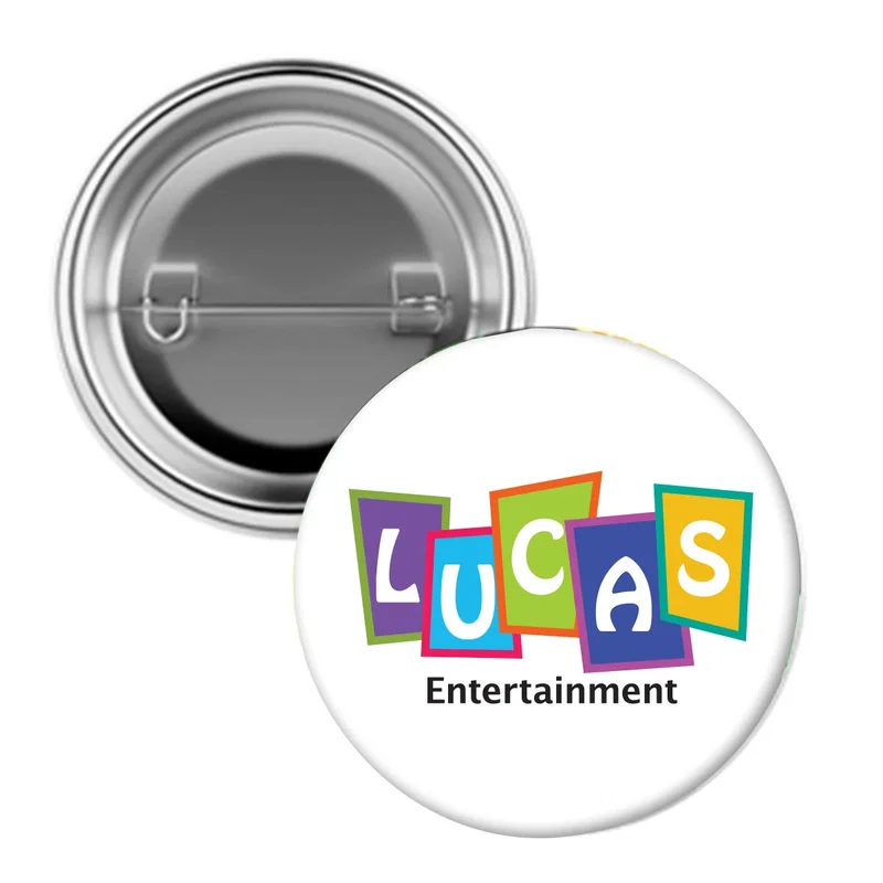 - 3" Full Color Pin Back Button — view 2
