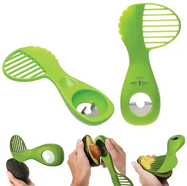 Custom Printed 3-in-1 Avocado Tool — view 3