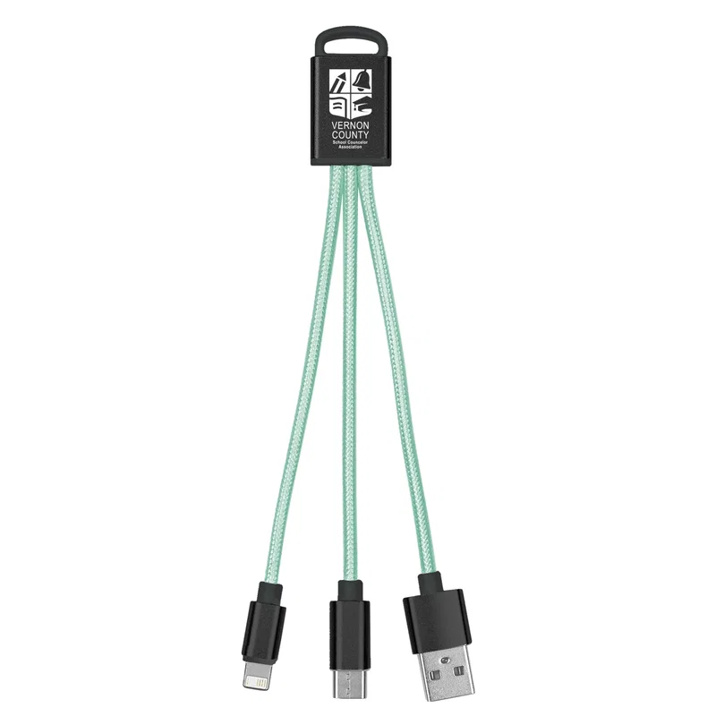 3-In-1 Braided Charging Buddy — view 11