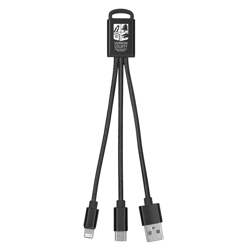 3-In-1 Braided Charging Buddy — view 13