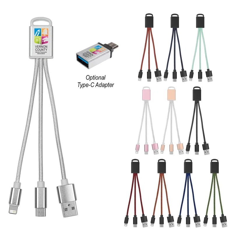 3-In-1 Braided Charging Buddy — view 14