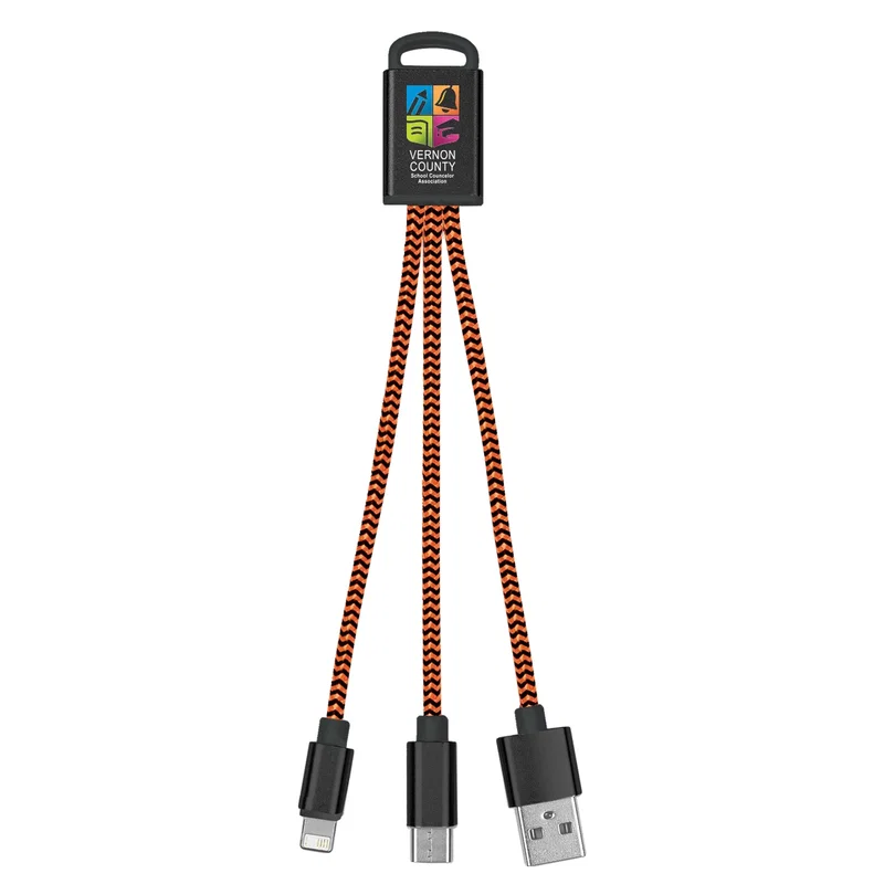 3-In-1 Braided Charging Buddy — view 7