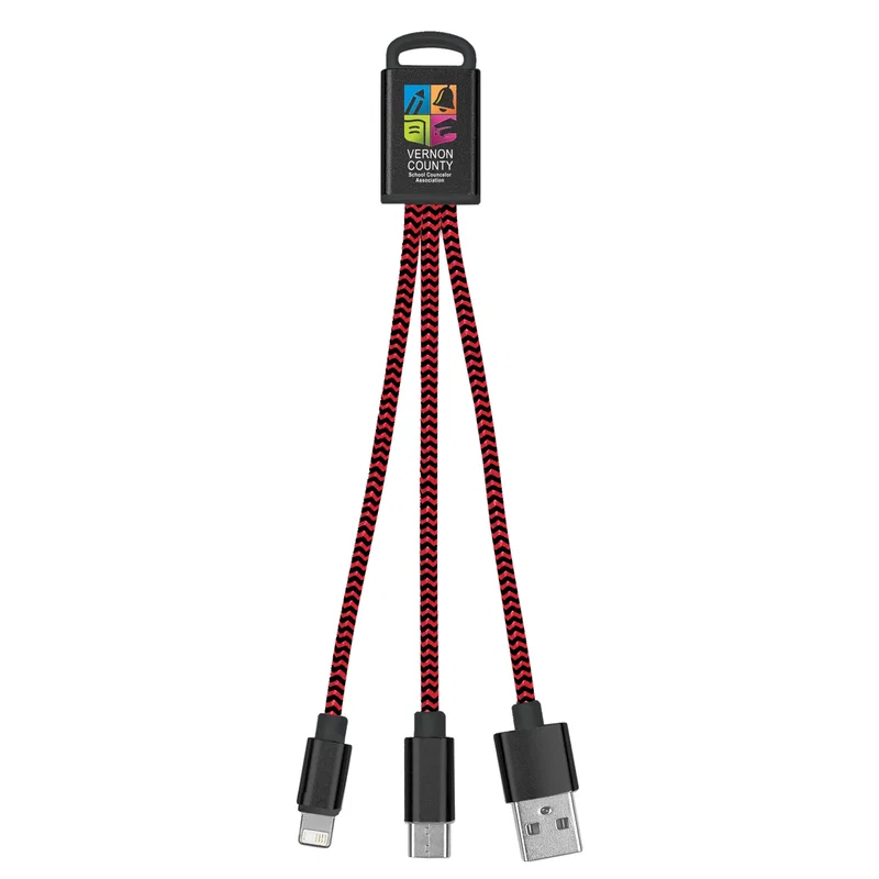 3-In-1 Braided Charging Buddy — view 8
