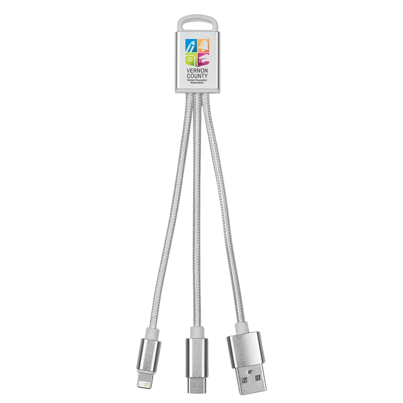 3-In-1 Braided Charging Buddy — view 9