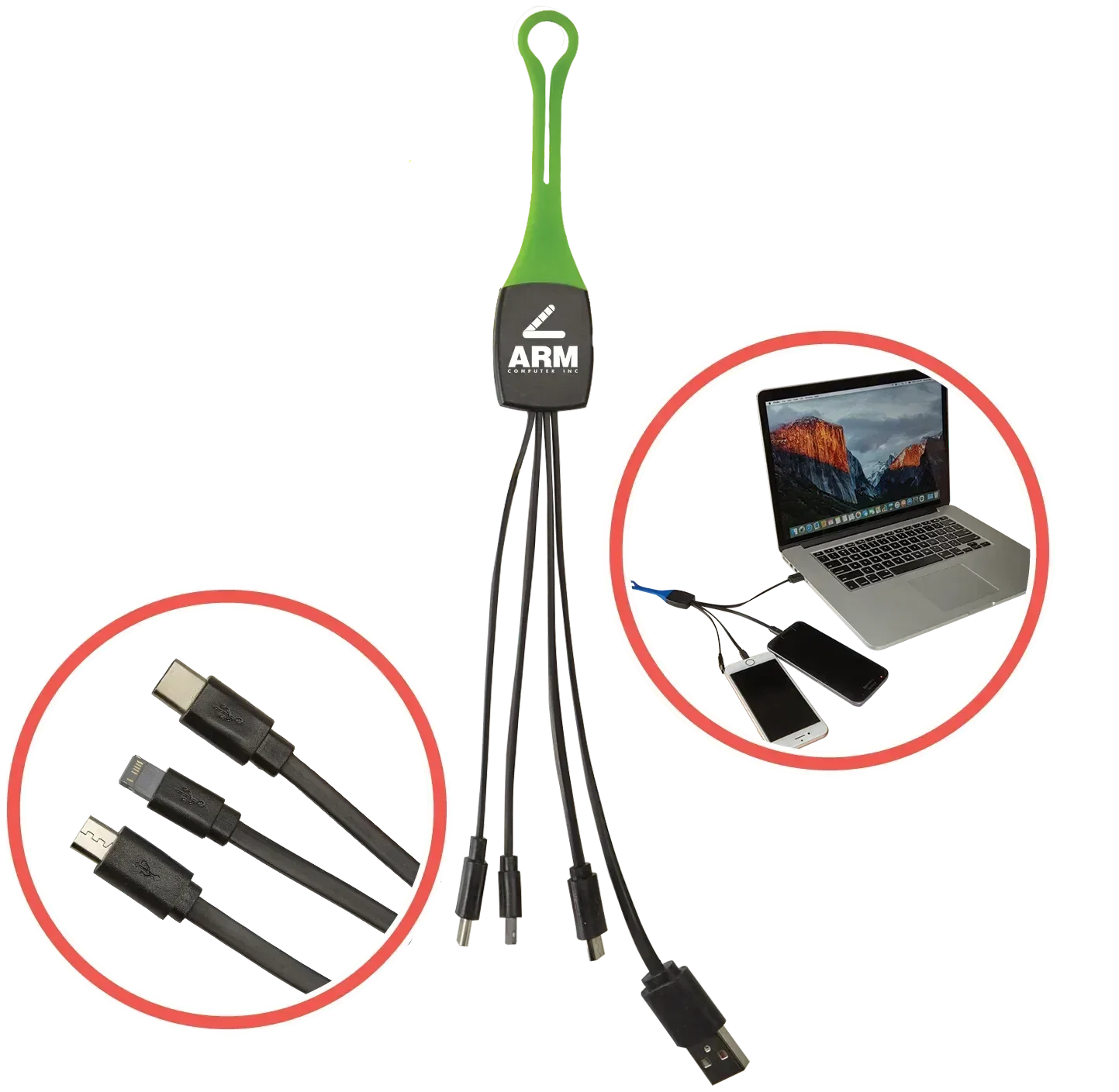 3 in 1 Charging Cable