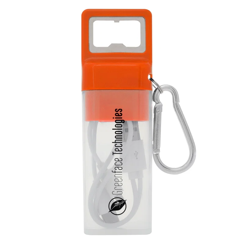 3-In-1 Ensemble Charging Cable Set With Bottle Opener