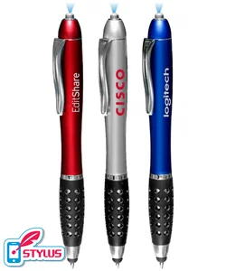 3-in-1 LED Light Pen with Stylus