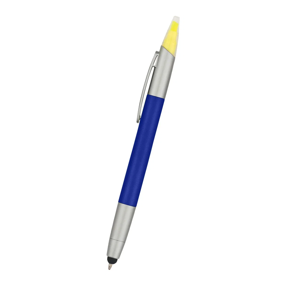 Stylus point used to tap a tablet screen
