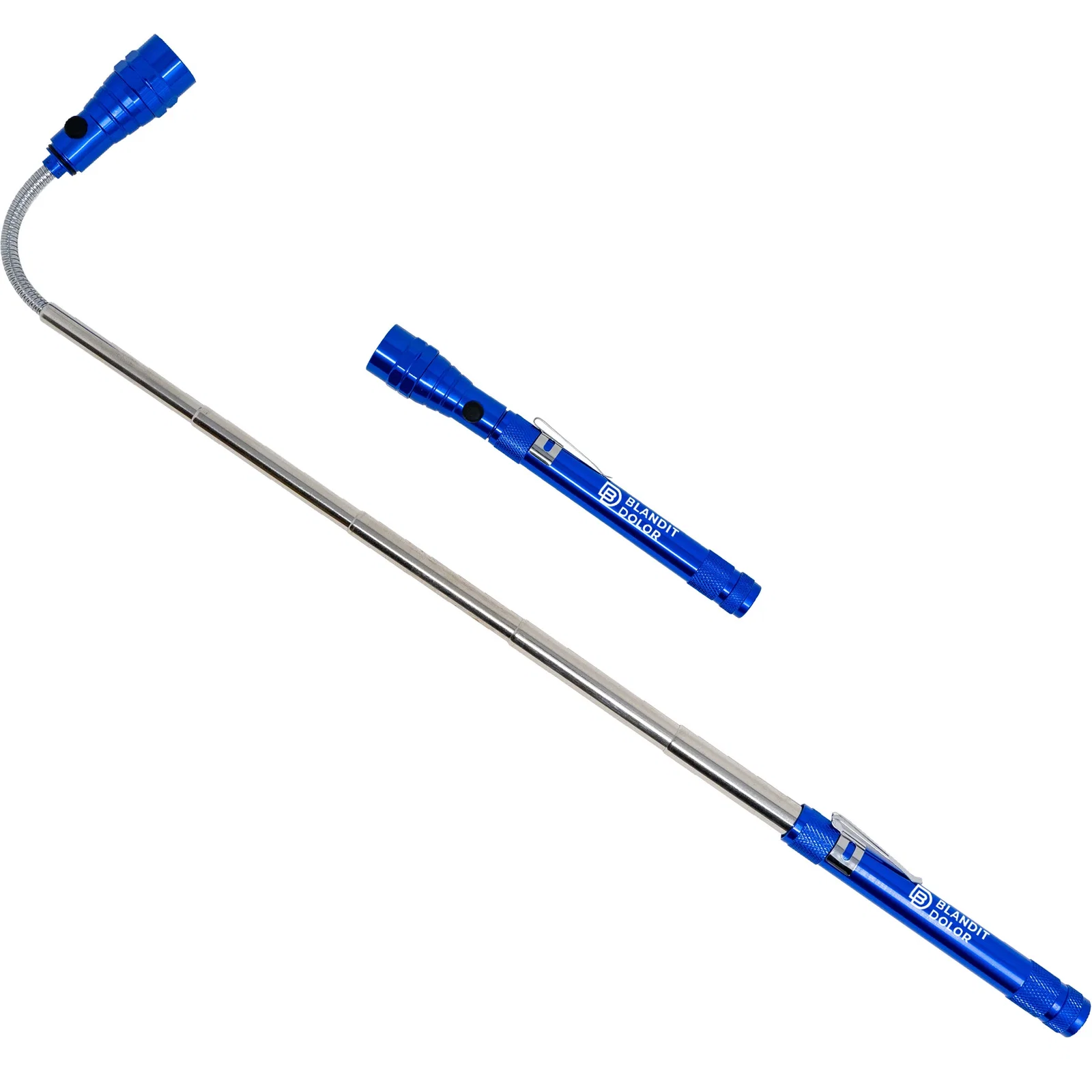 3 LED Telescopic Flashlight — view 4