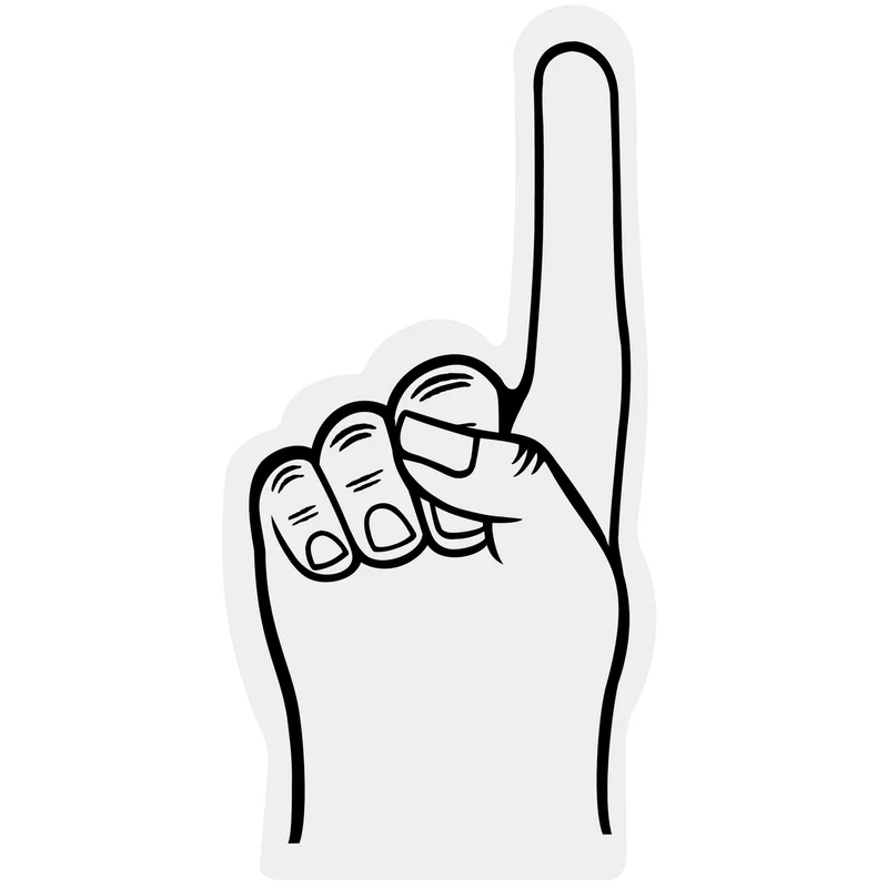 #1 Foam Finger Mailer  — view 6