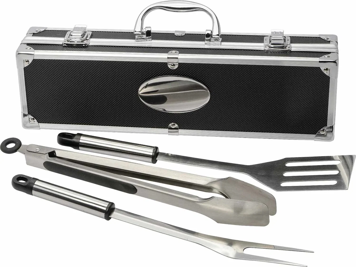 Custom BBQ Set in Aluminum Case (3 Piece) — view 5