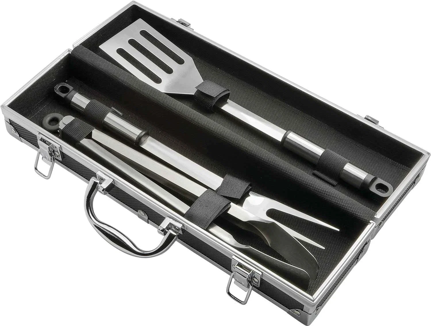 Custom BBQ Set in Aluminum Case (3 Piece) — view 6