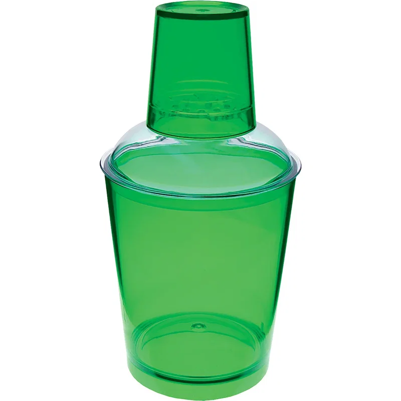 3 Piece Colored Styrene Cocktail Shakers — view 14