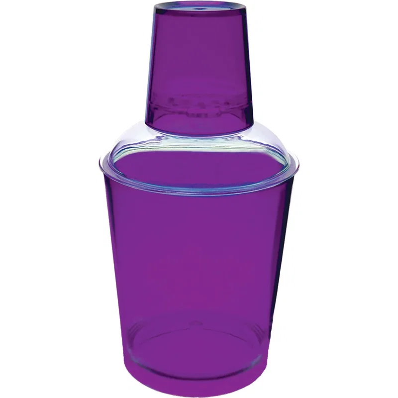 3 Piece Colored Styrene Cocktail Shakers — view 18