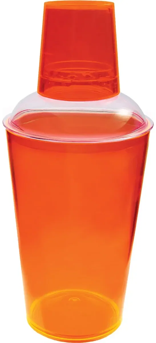 3 Piece Colored Styrene Cocktail Shakers — view 4