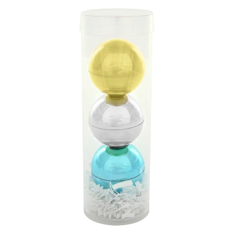 3-Piece Metallic Lip Moisturizer Ball Tube Gift Set — view 2