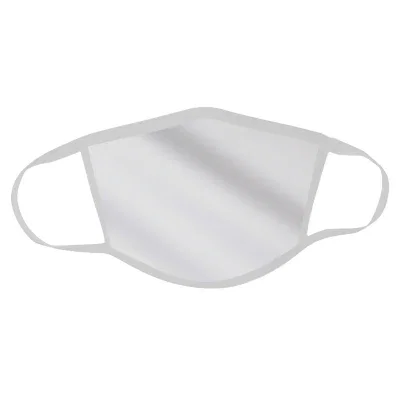 Angled view of the mask at just under seven inches wide