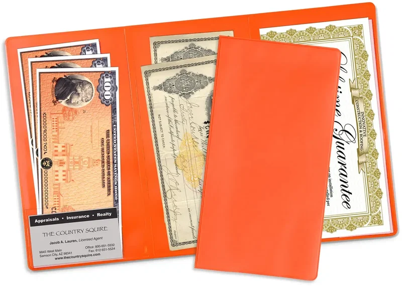 Custom 3-Pocket Policy Wallets — view 13