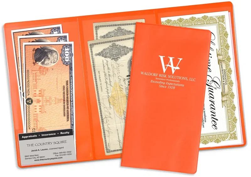 Custom 3-Pocket Policy Wallets — view 14