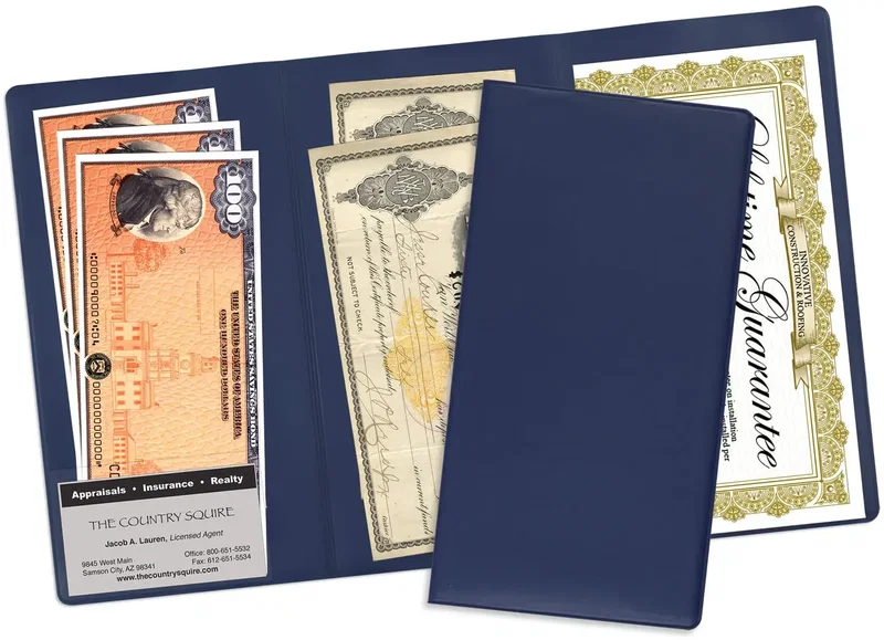 Custom 3-Pocket Policy Wallets — view 17