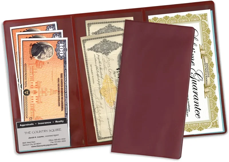 Custom 3-Pocket Policy Wallets — view 19