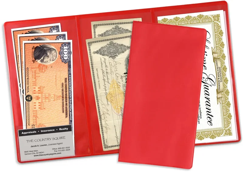 Custom 3-Pocket Policy Wallets — view 21