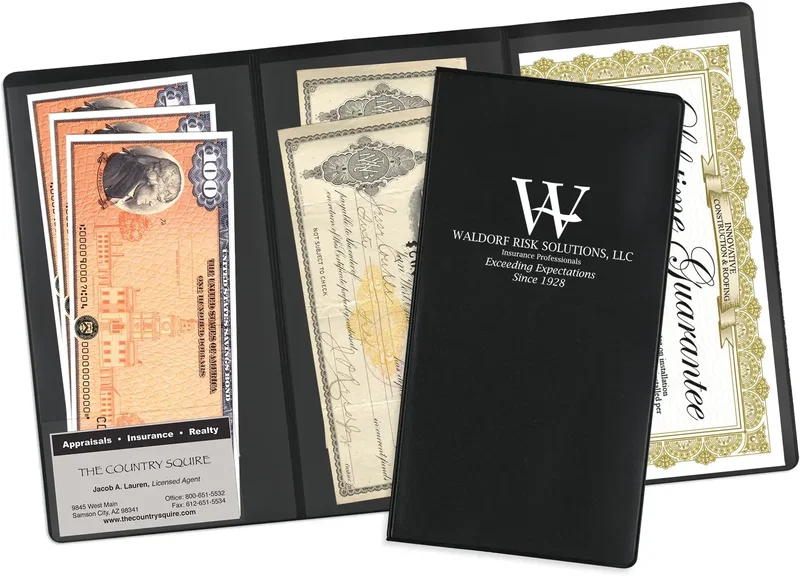 Custom 3-Pocket Policy Wallets — view 22