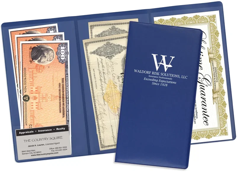 Custom 3-Pocket Policy Wallets — view 23