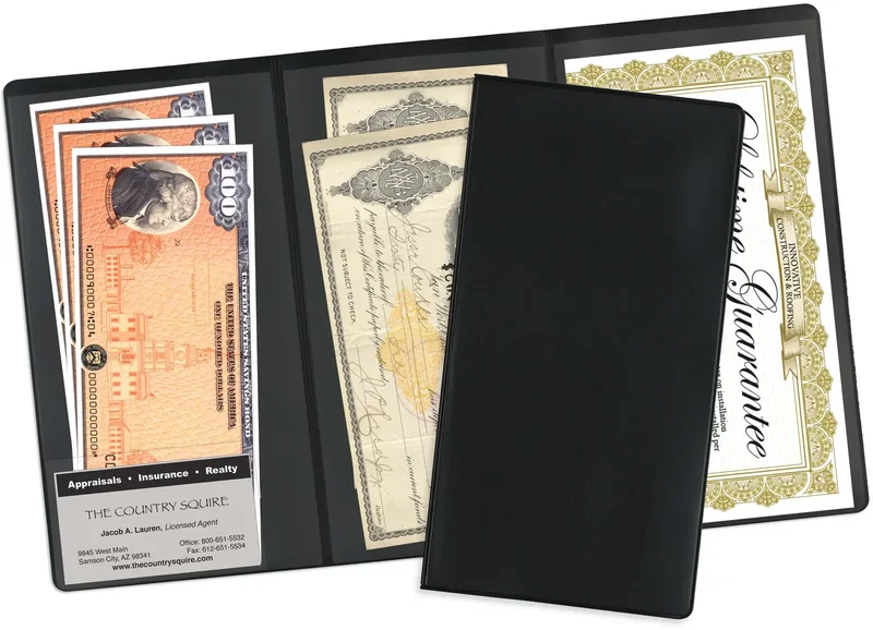 Custom 3-Pocket Policy Wallets — view 5