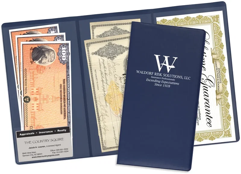 Custom 3-Pocket Policy Wallets — view 9