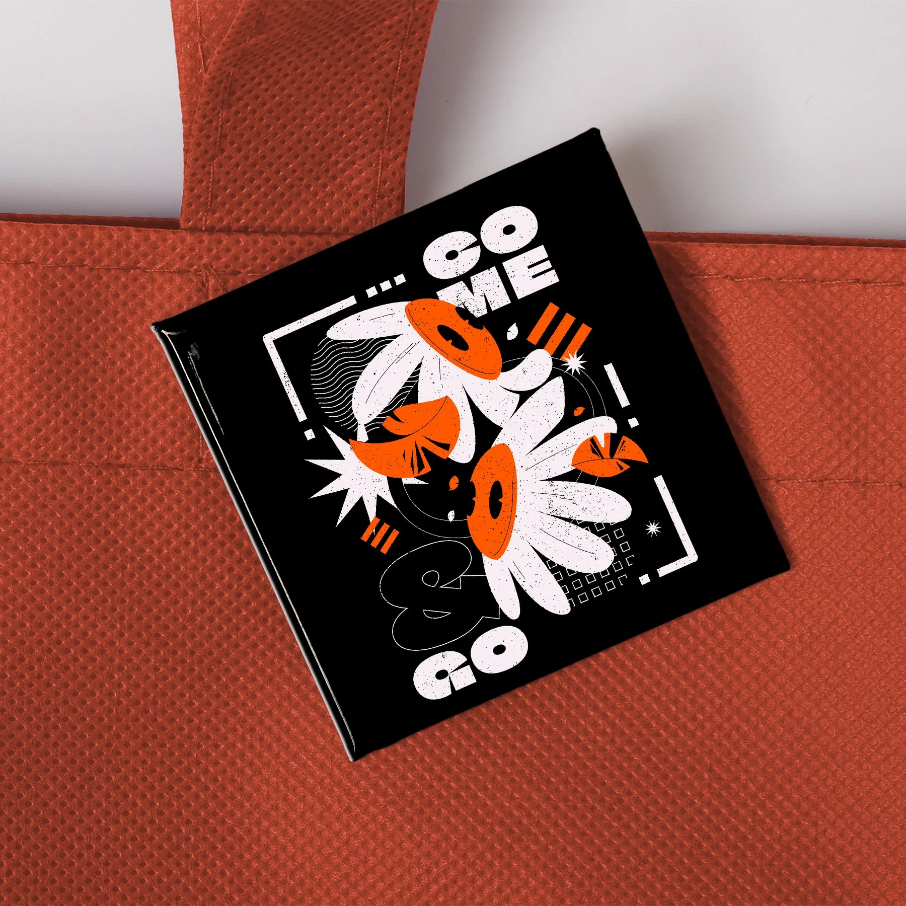 3" Tin Badge: Square